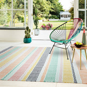 Atmacha Home & Living Rug Boardwalk Pastel Multi - Flatweave Rug