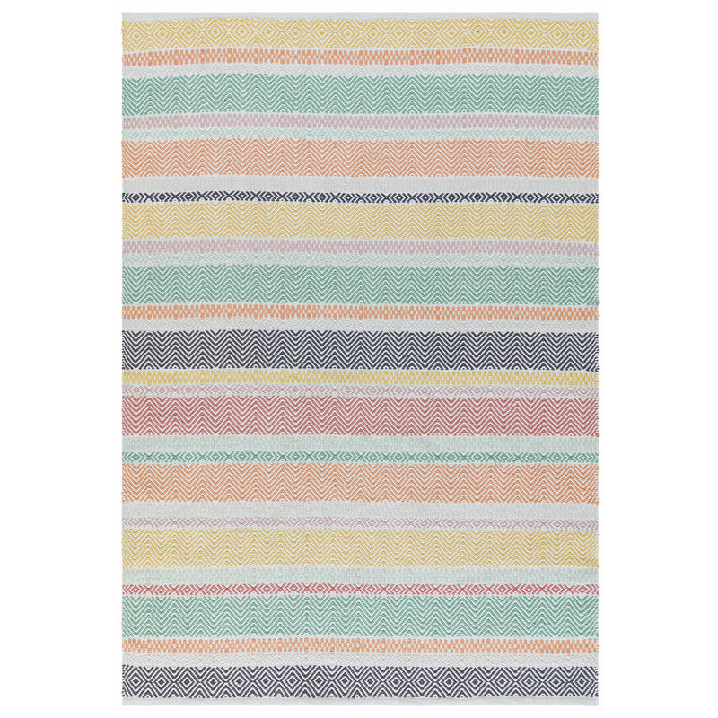 Atmacha Home & Living Rug Boardwalk Pastel Multi - Flatweave Rug