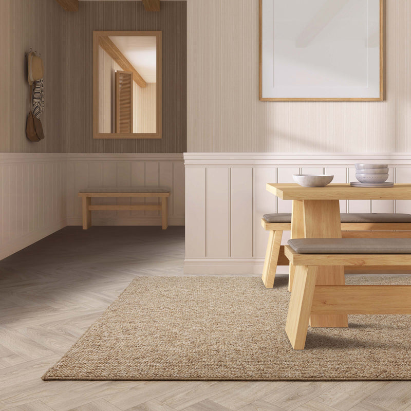 Atmacha Home & Living Rug Boden  Sand Plain Rug