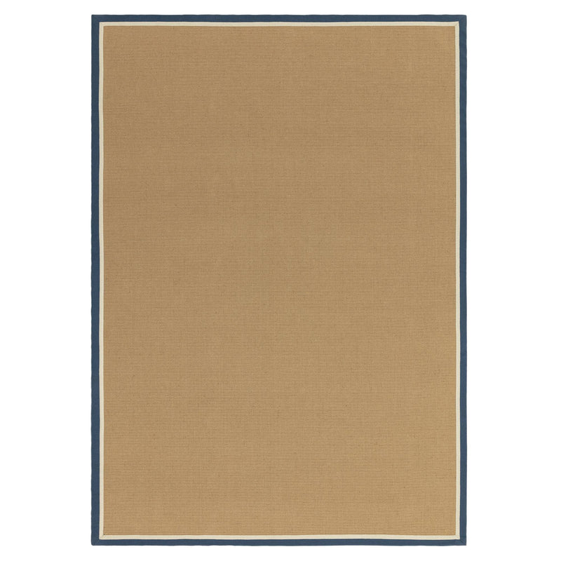 Atmacha Home & Living Rug Bordo Boucle Blue Cream - Beige/Natural - Flatweave Rug