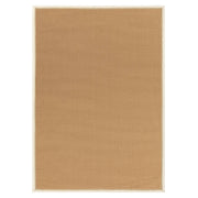 Atmacha Home & Living Rug Bordo Boucle Cream Linen - Beige/Natural - Flatweave Rug