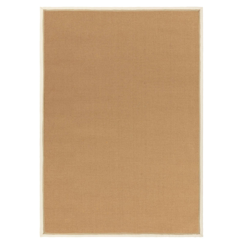 Atmacha Home & Living Rug Bordo Boucle Cream Linen - Beige/Natural - Flatweave Rug