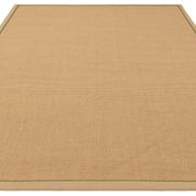 Atmacha Home & Living Rug Bordo Boucle Linen Sage - Beige/Natural - Flatweave Rug