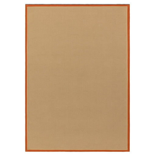 Atmacha Home & Living Rug Bordo Boucle Rust Linen - Beige/Natural - Flatweave Rug