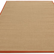 Atmacha Home & Living Rug Bordo Boucle Rust Linen - Beige/Natural - Flatweave Rug