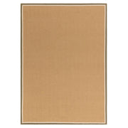 Atmacha Home & Living Rug Bordo Herringbone Khaki Cream - Beige/Natural - Flatweave Rug