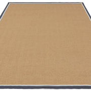 Atmacha Home & Living Rug Bordo Herringbone Slate Cream - Beige/Natural - Flatweave Rug