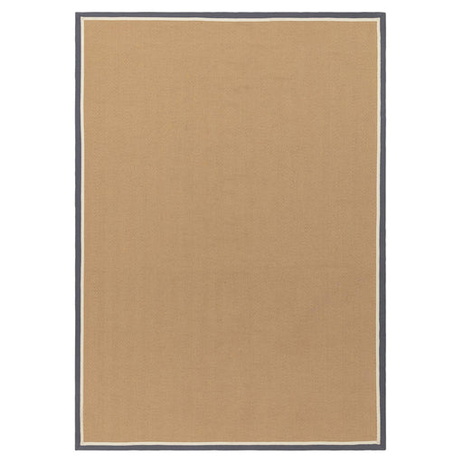 Atmacha Home & Living Rug Bordo Herringbone Slate Cream - Beige/Natural - Flatweave Rug