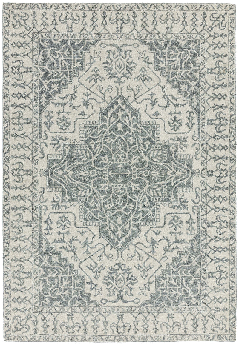 Atmacha Home & Living Rug Bronte Silver Classic Rug