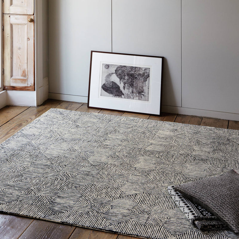 Atmacha Home & Living Rug Camden Black/White - Monochrome - Modern Rug
