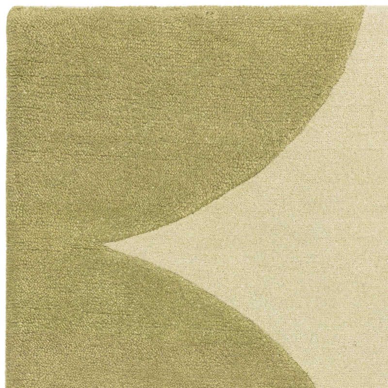 Atmacha Home & Living Rug Canvas 01 Reflect - Green - Modern Rug
