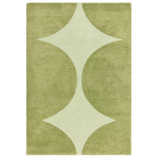 Atmacha Home & Living Rug Canvas 01 Reflect - Green - Modern Rug