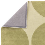 Atmacha Home & Living Rug Canvas 01 Reflect - Green - Modern Rug