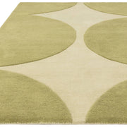 Atmacha Home & Living Rug Canvas 01 Reflect - Green - Modern Rug