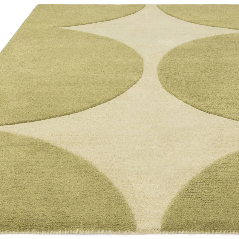Atmacha Home & Living Rug Canvas 01 Reflect - Green - Modern Rug