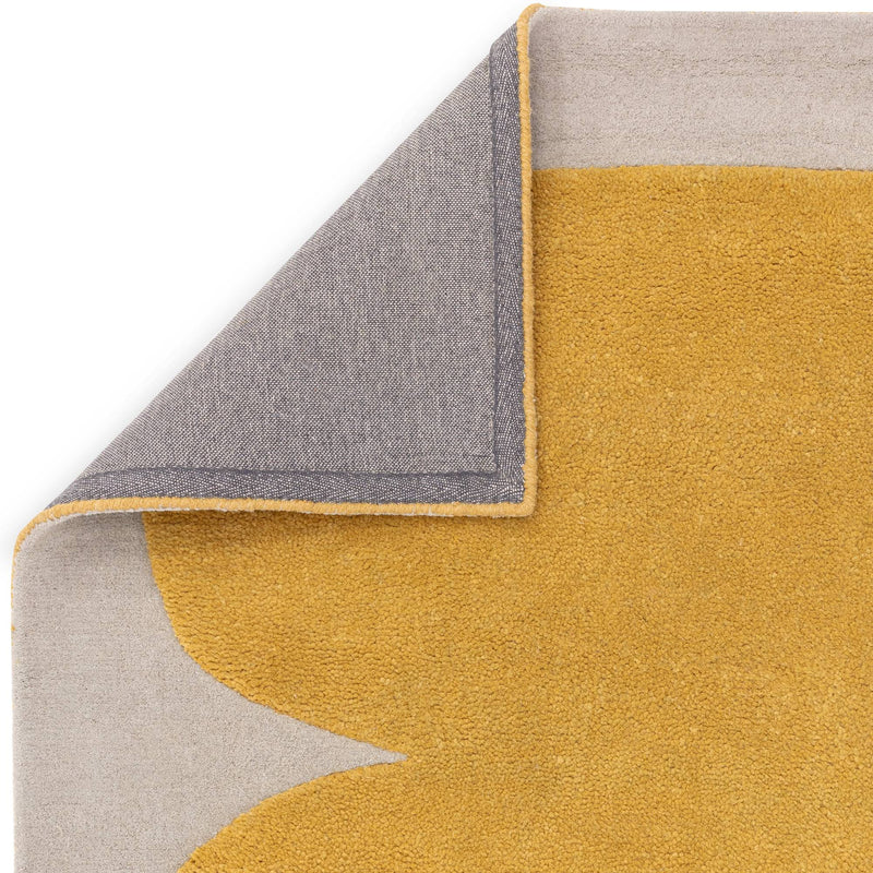 Atmacha Home & Living Rug Canvas 04 Sculpt - yellow - Modern Rug