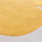 Atmacha Home & Living Rug Canvas 04 Sculpt - yellow - Modern Rug