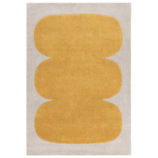 Atmacha Home & Living Rug Canvas 04 Sculpt - yellow - Modern Rug