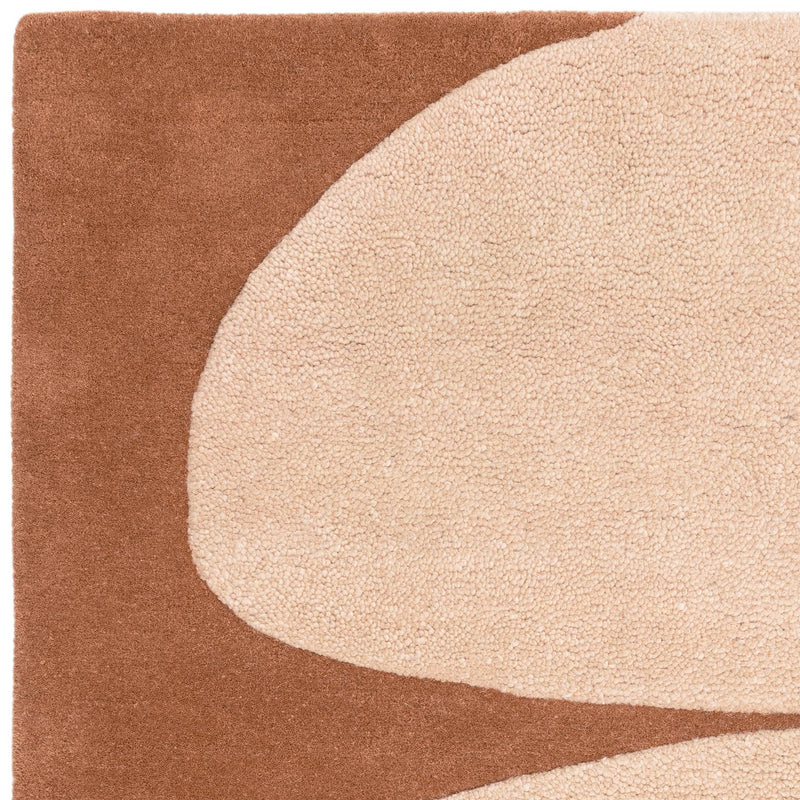 Atmacha Home & Living Rug Canvas 05 Collage - Orange - Modern Rug