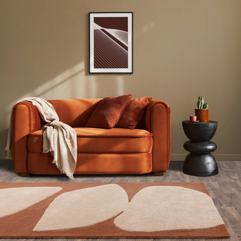 Atmacha Home & Living Rug Canvas 05 Collage - Orange - Modern Rug