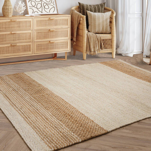Atmacha Home & Living Rug Cedar Bleach / Natural - Beige/Natural - Flatweave Rug