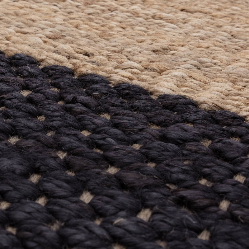 Atmacha Home & Living Rug Cedar Charcoal / Natural - Flatweave Rug