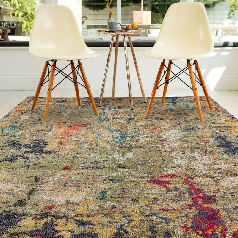 Atmacha Home & Living Rug Colores Cloud CO01 Gardenia - Multi - Abstract Rug