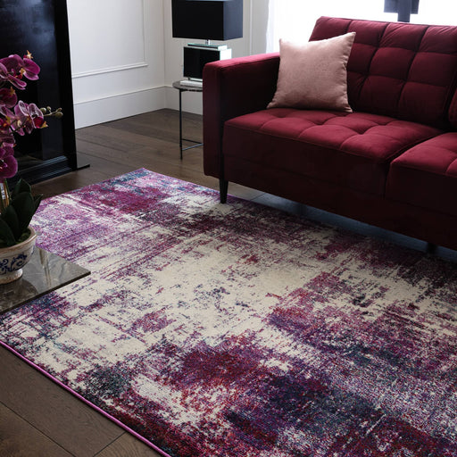 Atmacha Home & Living Rug Colores Cloud Magenta CO08 - Multi - Abstract Rug