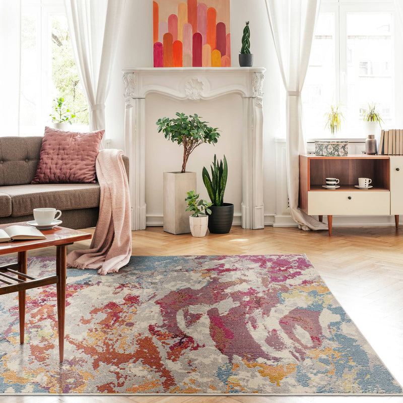 Atmacha Home & Living Rug Colores Cloud Splash CO06 - Multi - Abstract Rug