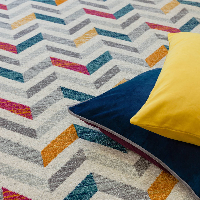Atmacha Home & Living Rug Colt CL06 Chevron Multi - Modern Rug