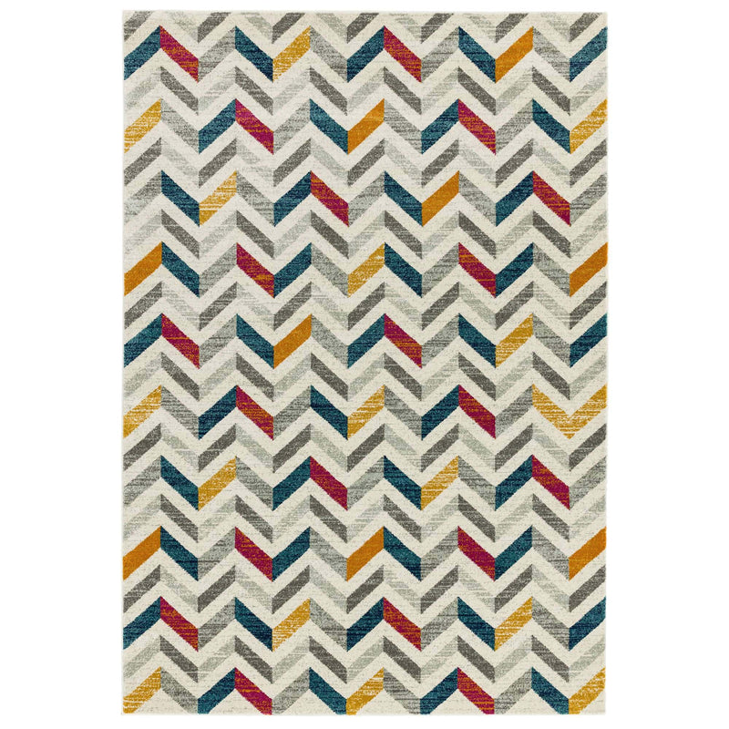 Atmacha Home & Living Rug Colt CL06 Chevron Multi - Modern Rug