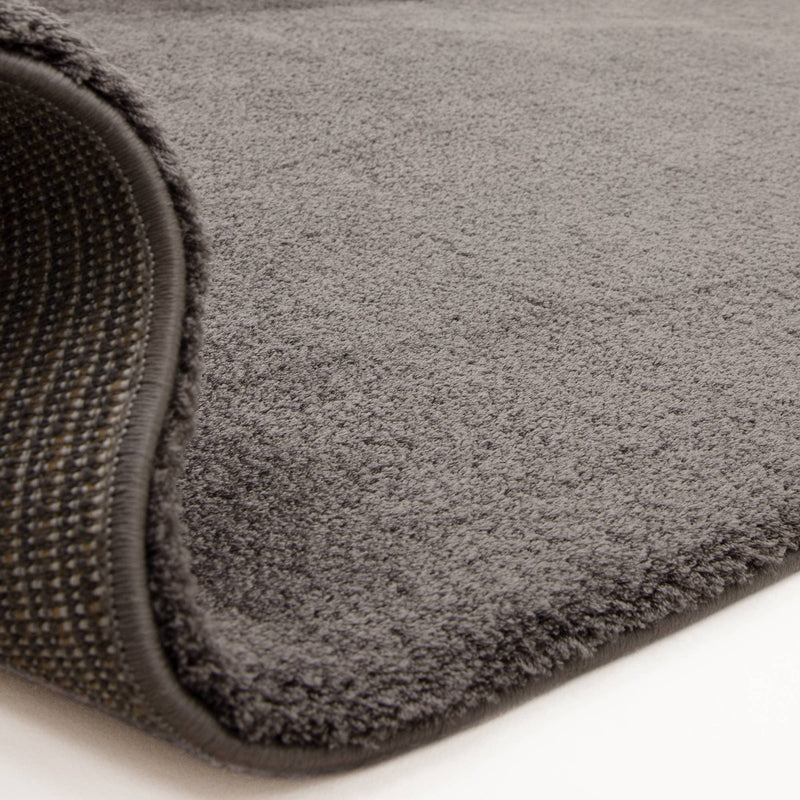 Atmacha Home & Living Rug Como Charcoal - Charcoal/Dark Grey - Shaggy Rug