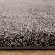 Atmacha Home & Living Rug Como Charcoal - Charcoal/Dark Grey - Shaggy Rug
