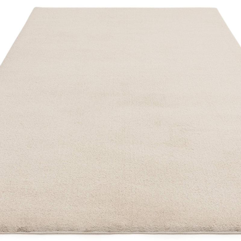 Atmacha Home & Living Rug Como Ivory - Cream/White - Shaggy Rug