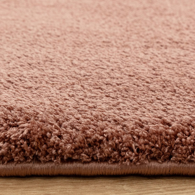 Atmacha Home & Living Rug Como Marsala - Pink - Shaggy Rug