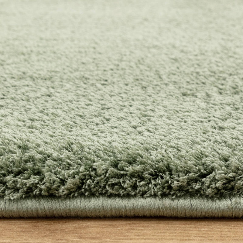 Atmacha Home & Living Rug Como Sage - Green - Shaggy Rug