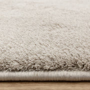 Atmacha Home & Living Rug Como Silver - Grey/Silver - Shaggy Rug