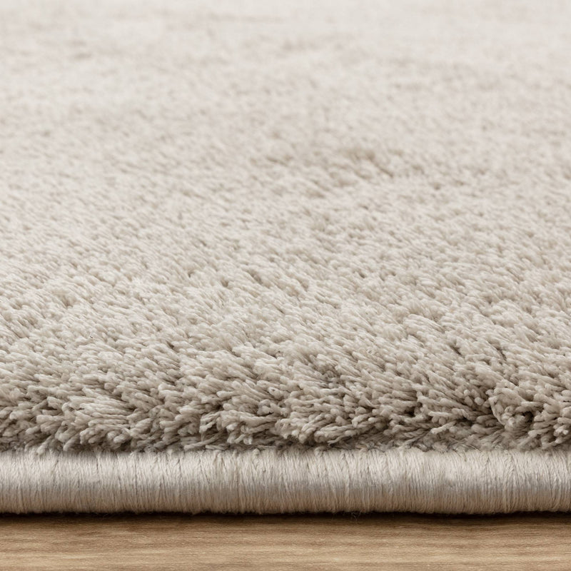 Atmacha Home & Living Rug Como Silver - Grey/Silver - Shaggy Rug