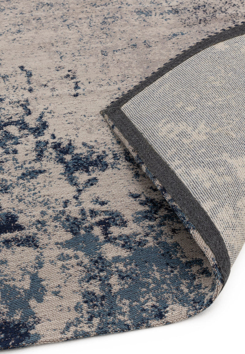 Atmacha Home & Living Rug Dara Blue Abstract Rug