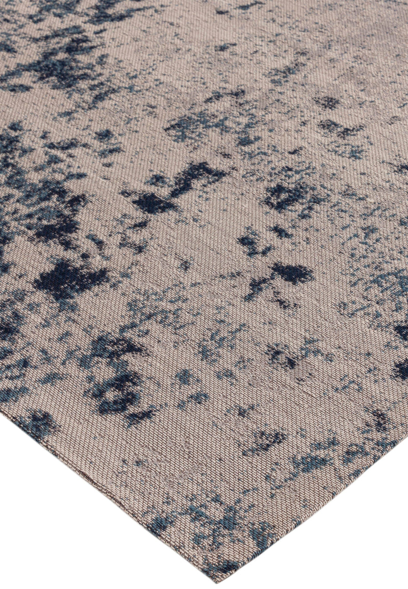 Atmacha Home & Living Rug Dara Blue Abstract Rug
