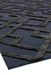Atmacha Home & Living Rug Dixon Black Trellis Modern Rug