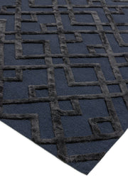 Atmacha Home & Living Rug Dixon Black Trellis Modern Rug