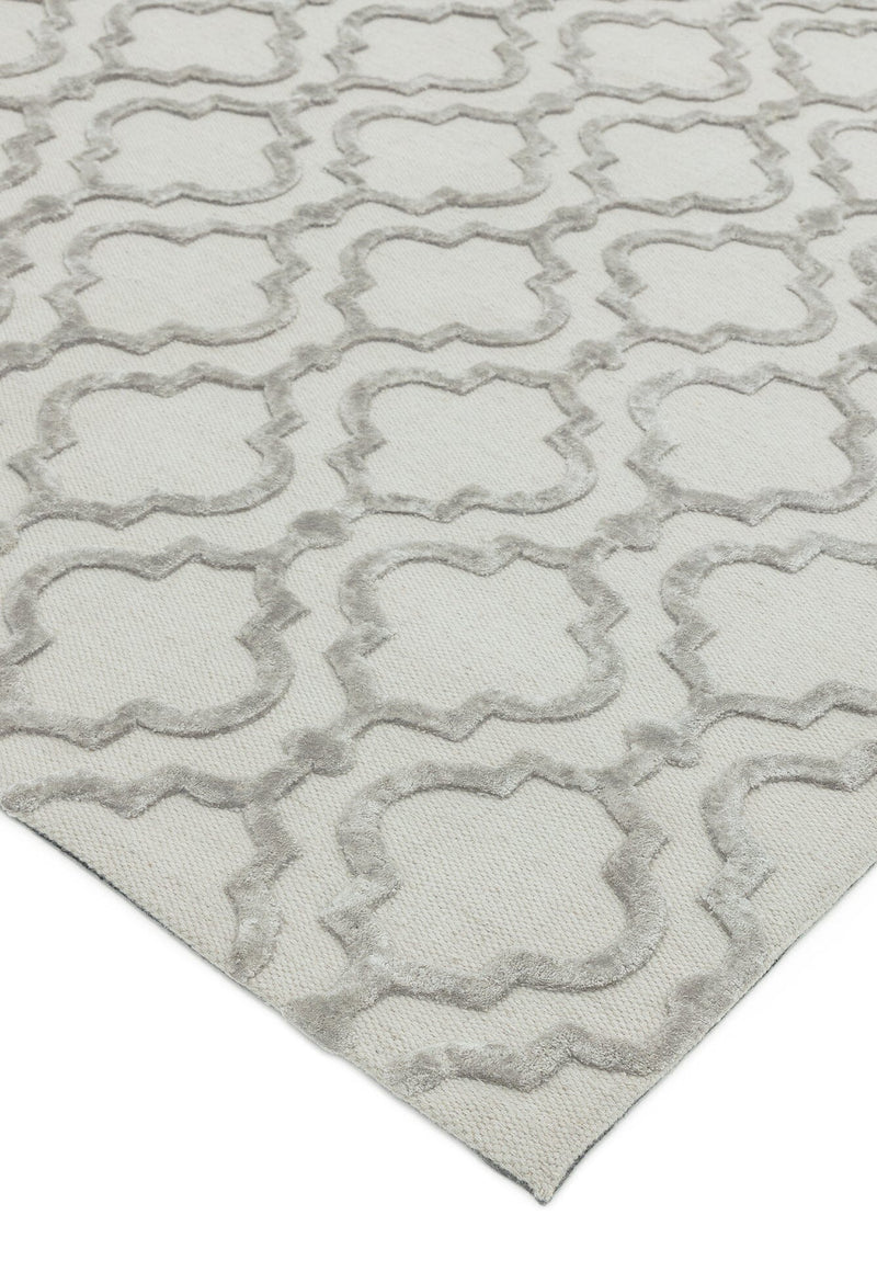 Atmacha Home & Living Rug Dixon Grey Ogee Modern Rug