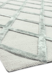 Atmacha Home & Living Rug Dixon Silver Diamond Modern Rug