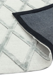 Atmacha Home & Living Rug Dixon Silver Diamond Modern Rug