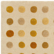 Atmacha Home & Living Rug Dotty Gold Modern Rug