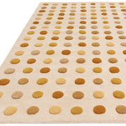 Atmacha Home & Living Rug Dotty Gold Modern Rug