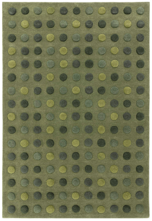 Atmacha Home & Living Rug Dotty Green Modern Rug