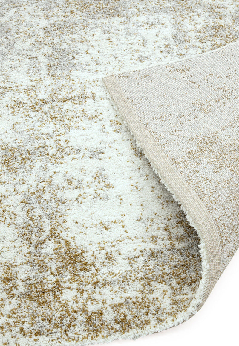Atmacha Home & Living Rug Dream DM10 Cream Gold Abstract Rug