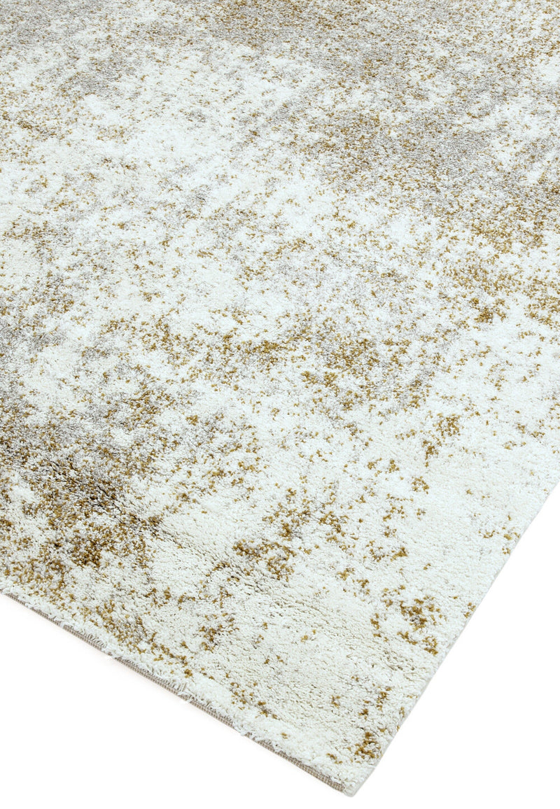 Atmacha Home & Living Rug Dream DM10 Cream Gold Abstract Rug